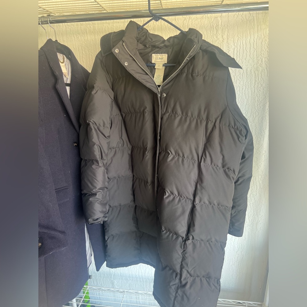 L.L. Bean women’s  Black Puffer Coat